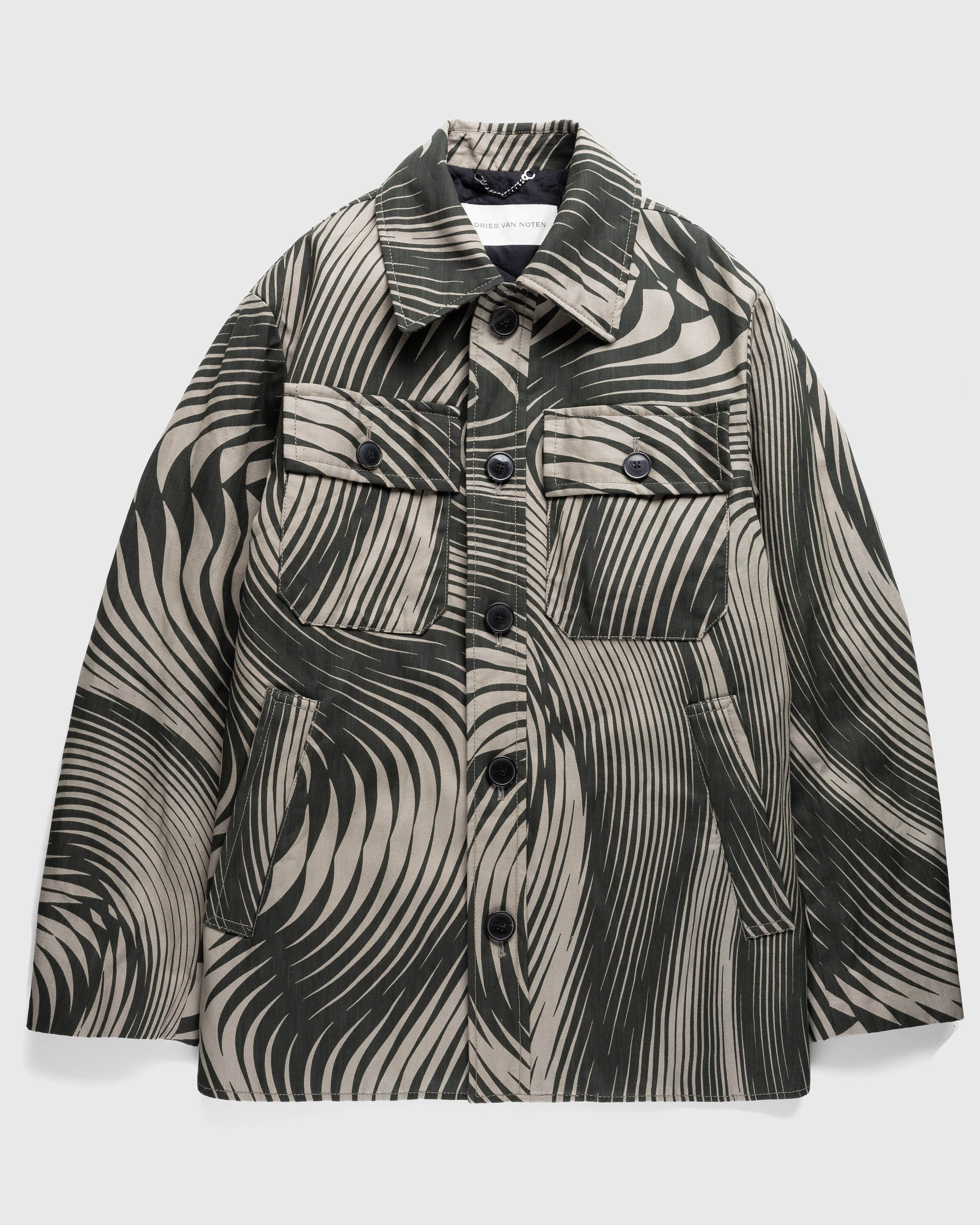 Dries van Noten – Valko Jacket Anthracite | Highsnobiety Shop